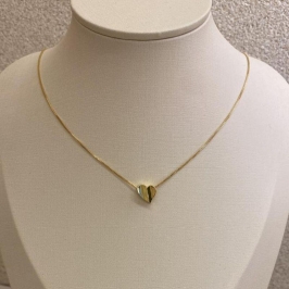 Corrente veneziana com pingente coração