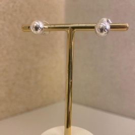 Brinco Bolinha Prata