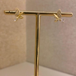 Brinco borboleta Helena