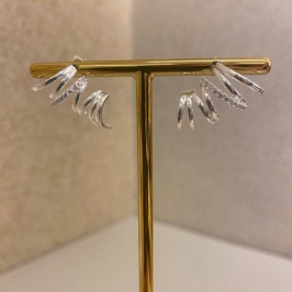 Brinco Maria Augusta Prata