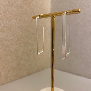 Brinco Copo de Leite Prata