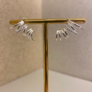 Brinco Maria Augusta Prata