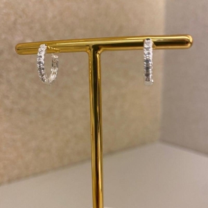 Brinco Mariah M Prata