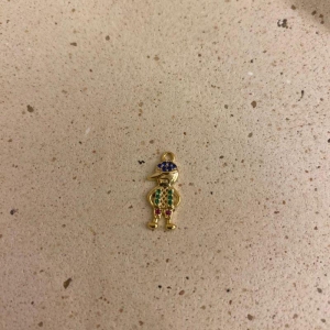 Pingente menino cravejado colors