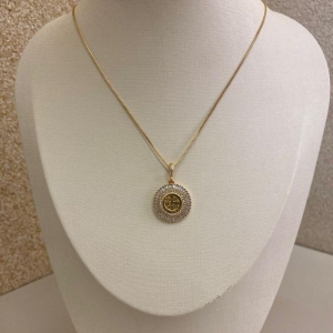 Corrente com pingente São Bento