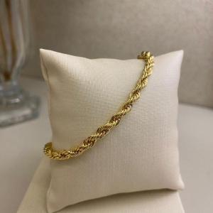 Pulseira corrente cordão baiano