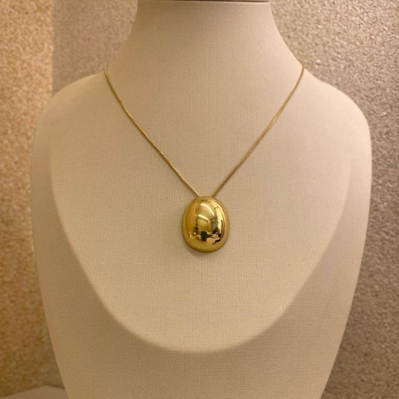 Corrente veneziana com pingente abaulado