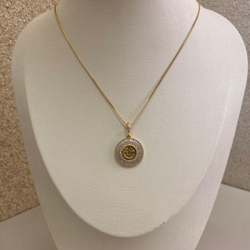 Corrente com pingente São Bento