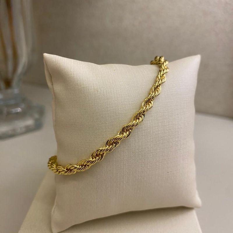Pulseira corrente cordão baiano