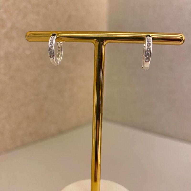 Brinco Pérola M Prata