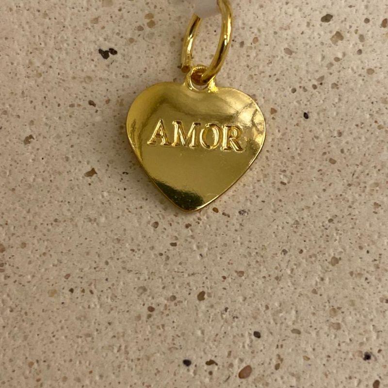 Pingente coração amor