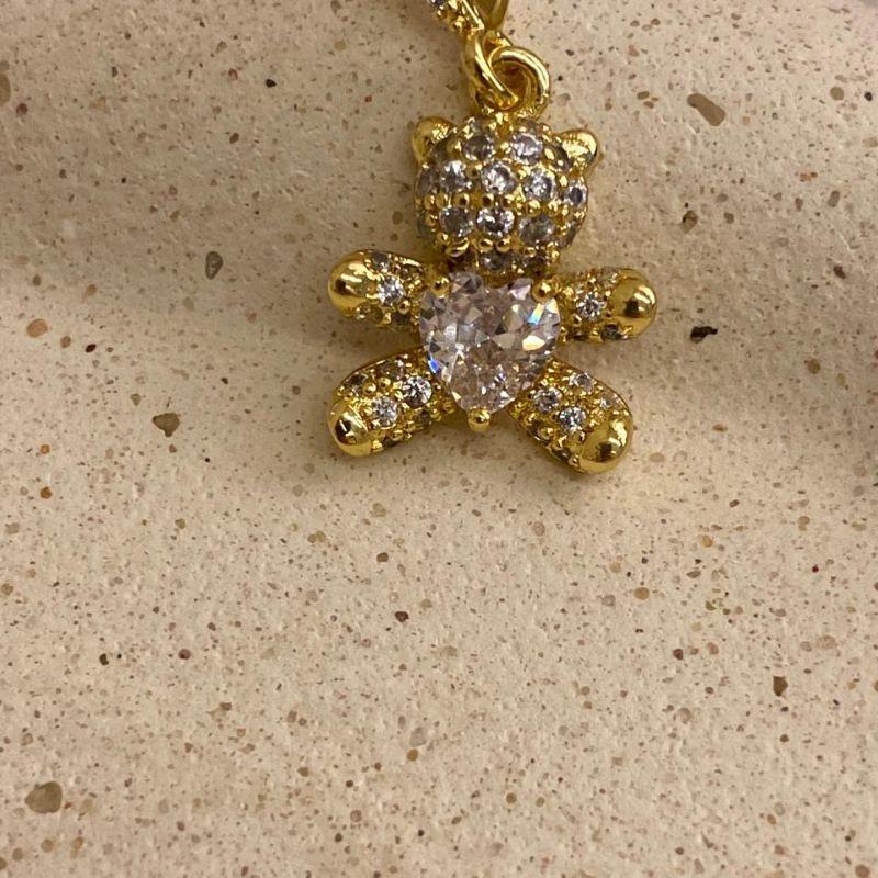 Pingente Ursinho cravejado