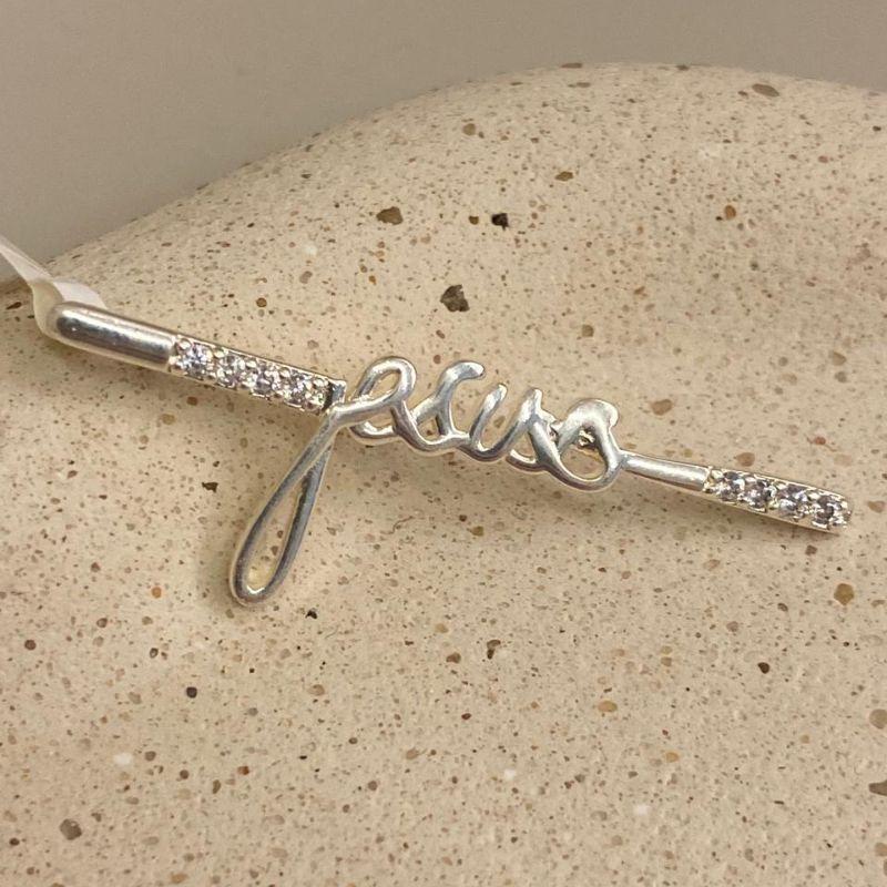 Pingente Jesus Prata